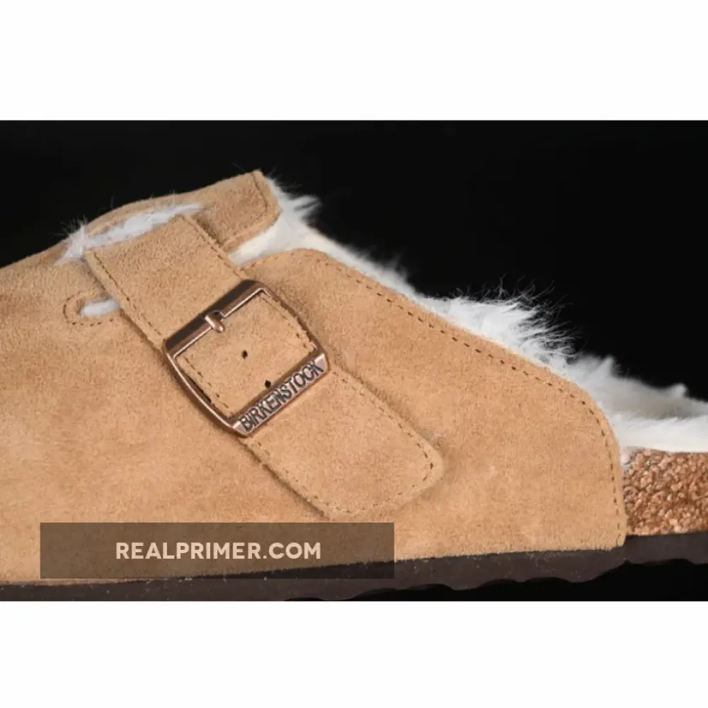 BIRKENSTOCK ADD FLEECE IN AUTUMN AND WINTER CHESTNUT BROWN/BROWN HYTUES