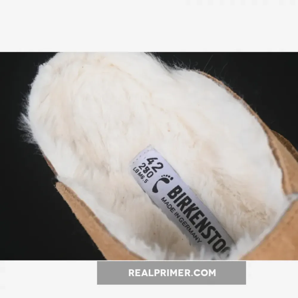 BIRKENSTOCK ADD FLEECE IN AUTUMN AND WINTER CHESTNUT BROWN/BROWN HYTUES