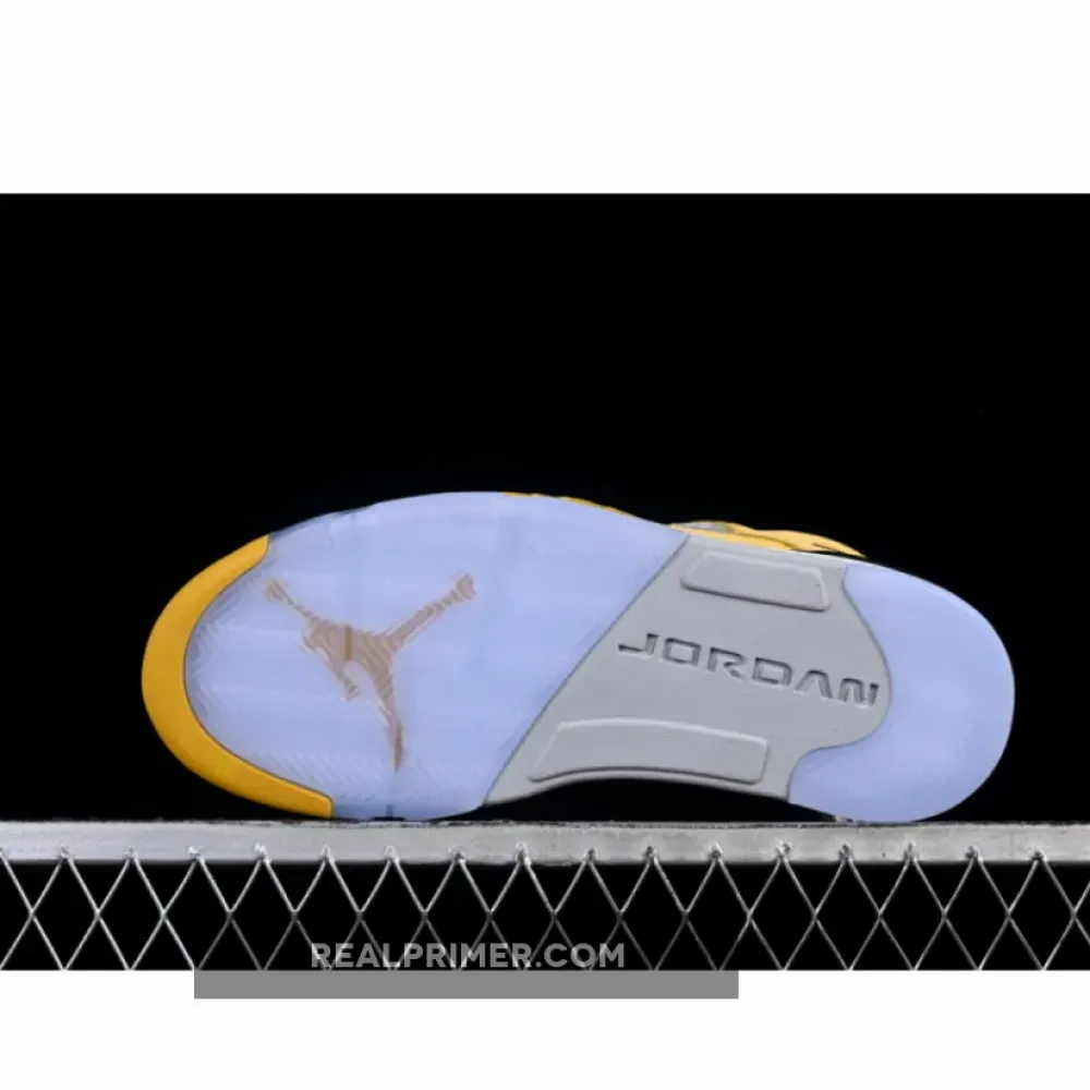 AIR JORDAN 5 RETRO TOKYO AJ5 BASKETBALL SHOES GREY/ORANGE/WHITE IO3372-700