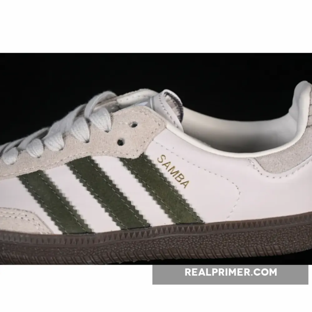 SAMBA OG CLOVER CASUAL BOARD SHOES GREY/COFFEE JR0893