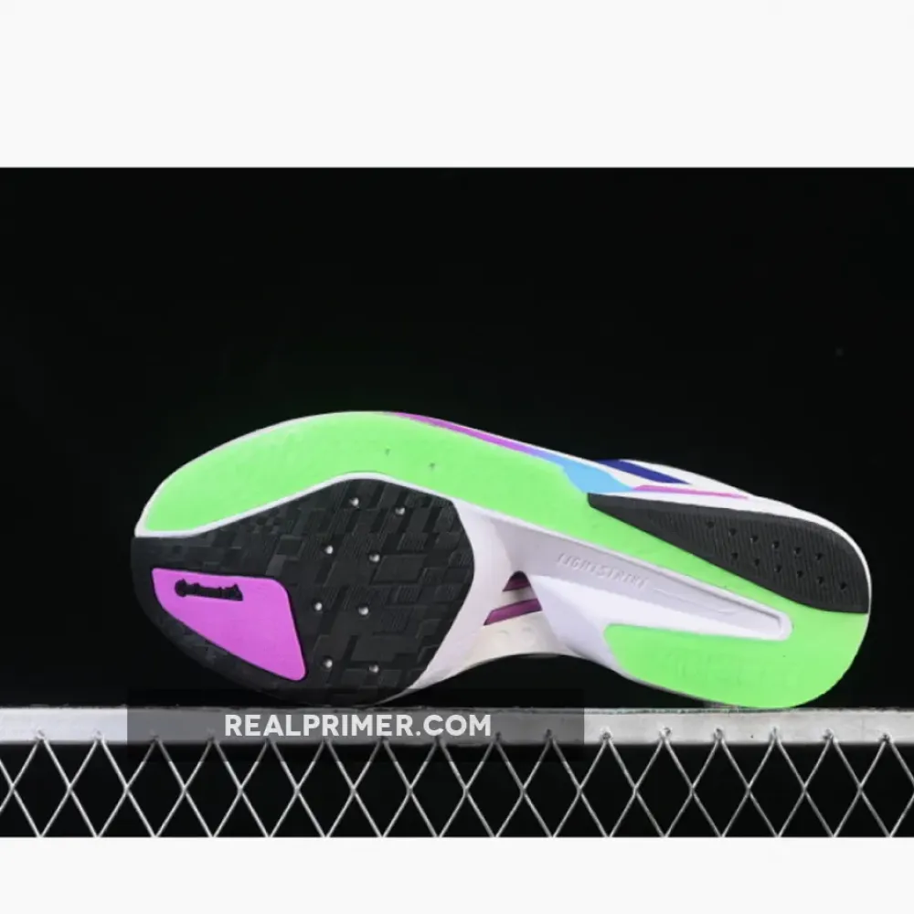 ADIZERO BOSTON 13 WHITE/NAVY BLUE/PURPLE JS4953