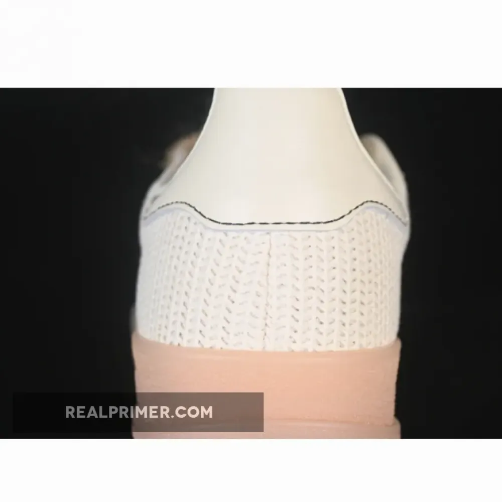 GAZELLE INDOOR SHOES CREAM WHITE / CORE BLACK /BEIGE JQ7083