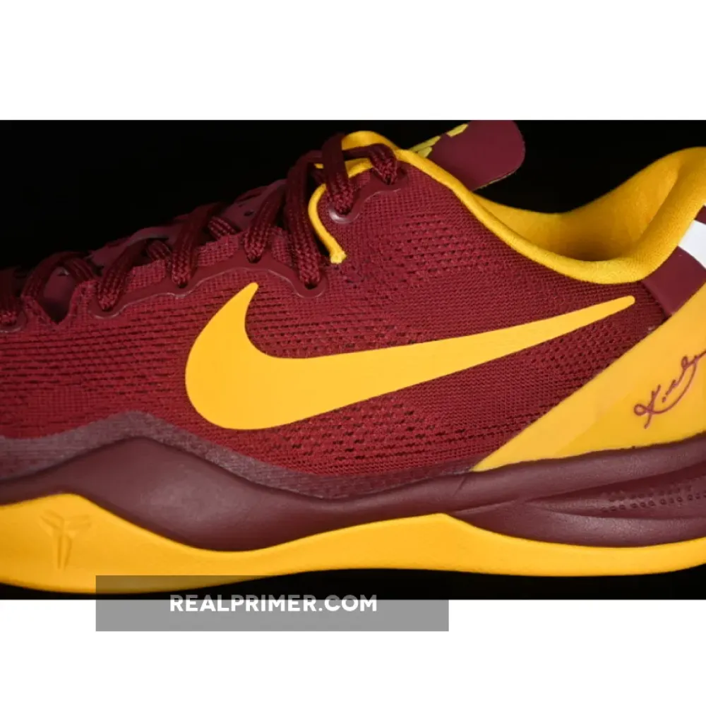 KOBE 8 SYSTEM MEN'S PRACTICAL BASKETBALL SHOES RED/ORANGE TQQB2F