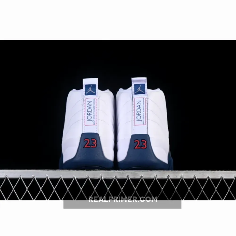 AIR JORDAN 12 RETRO WHITE/FRENCH BLUE-METALLIC SILVER-VARSITY RED CT8013-114