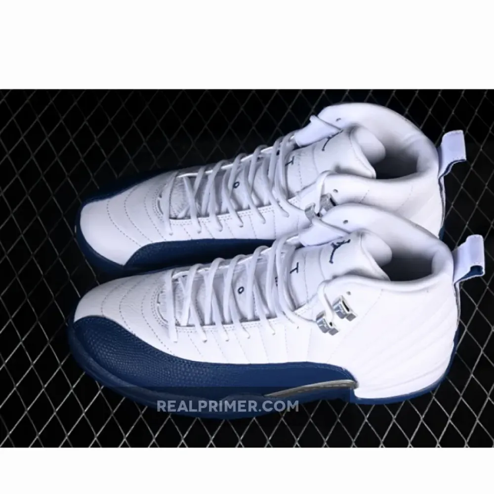 AIR JORDAN 12 RETRO WHITE/FRENCH BLUE-METALLIC SILVER-VARSITY RED CT8013-114