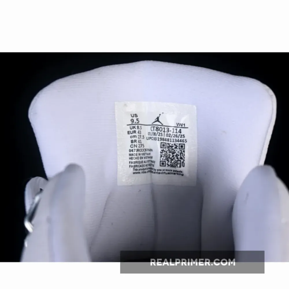 AIR JORDAN 12 RETRO WHITE/FRENCH BLUE-METALLIC SILVER-VARSITY RED CT8013-114