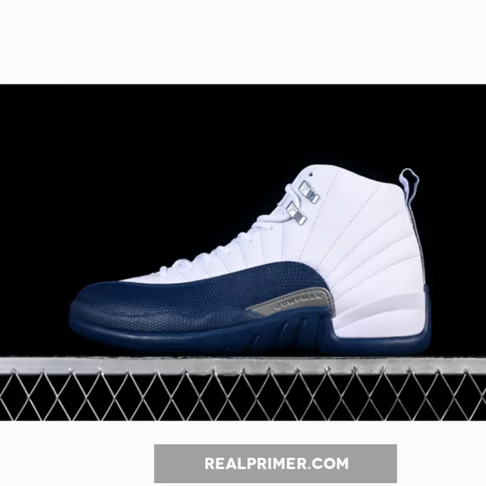 AIR JORDAN 12 RETRO WHITE/FRENCH BLUE-METALLIC SILVER-VARSITY RED CT8013-114