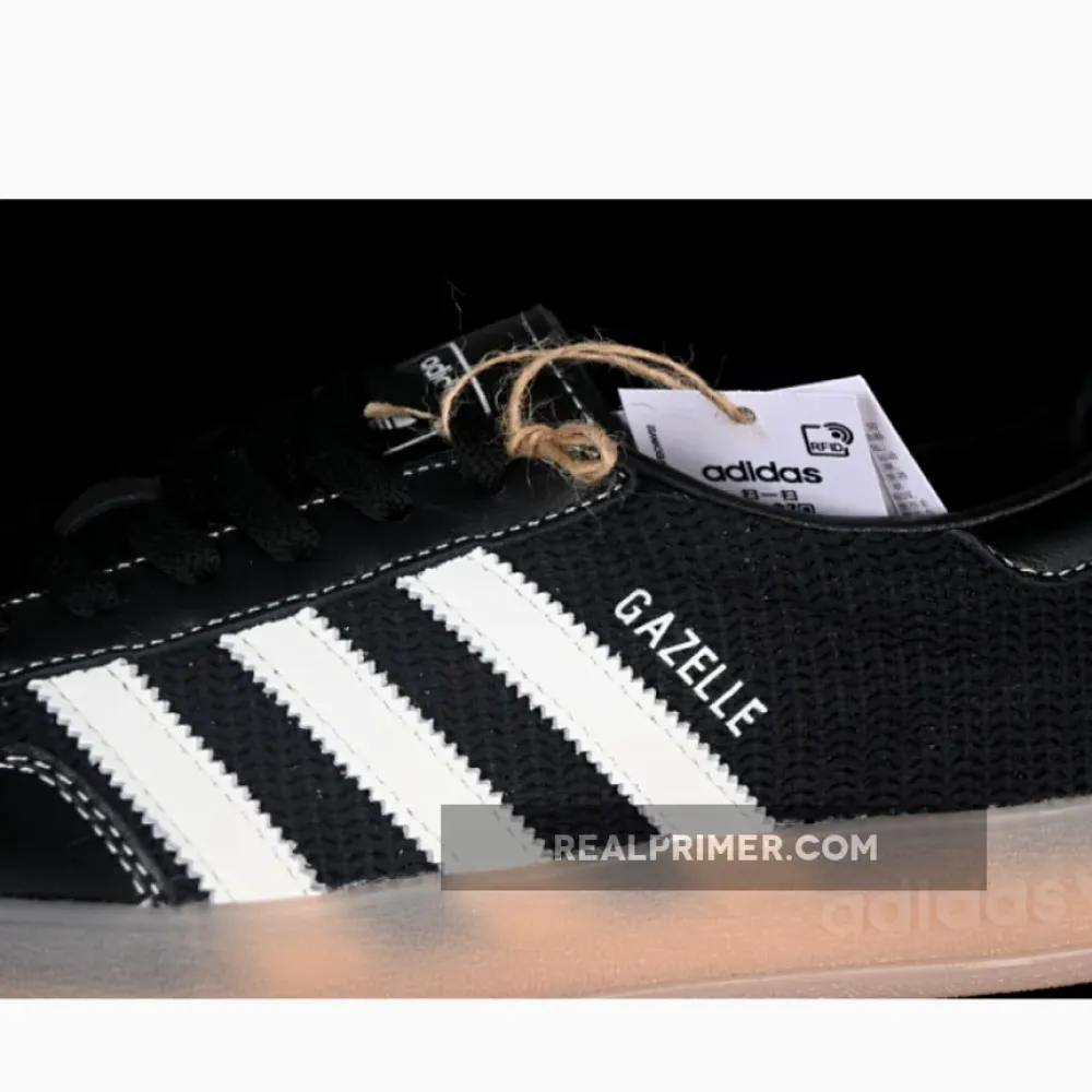 ORIGINALS GAZELLE INDOOR RETRO CASUAL SHOES PINK/BLACK JQ7084