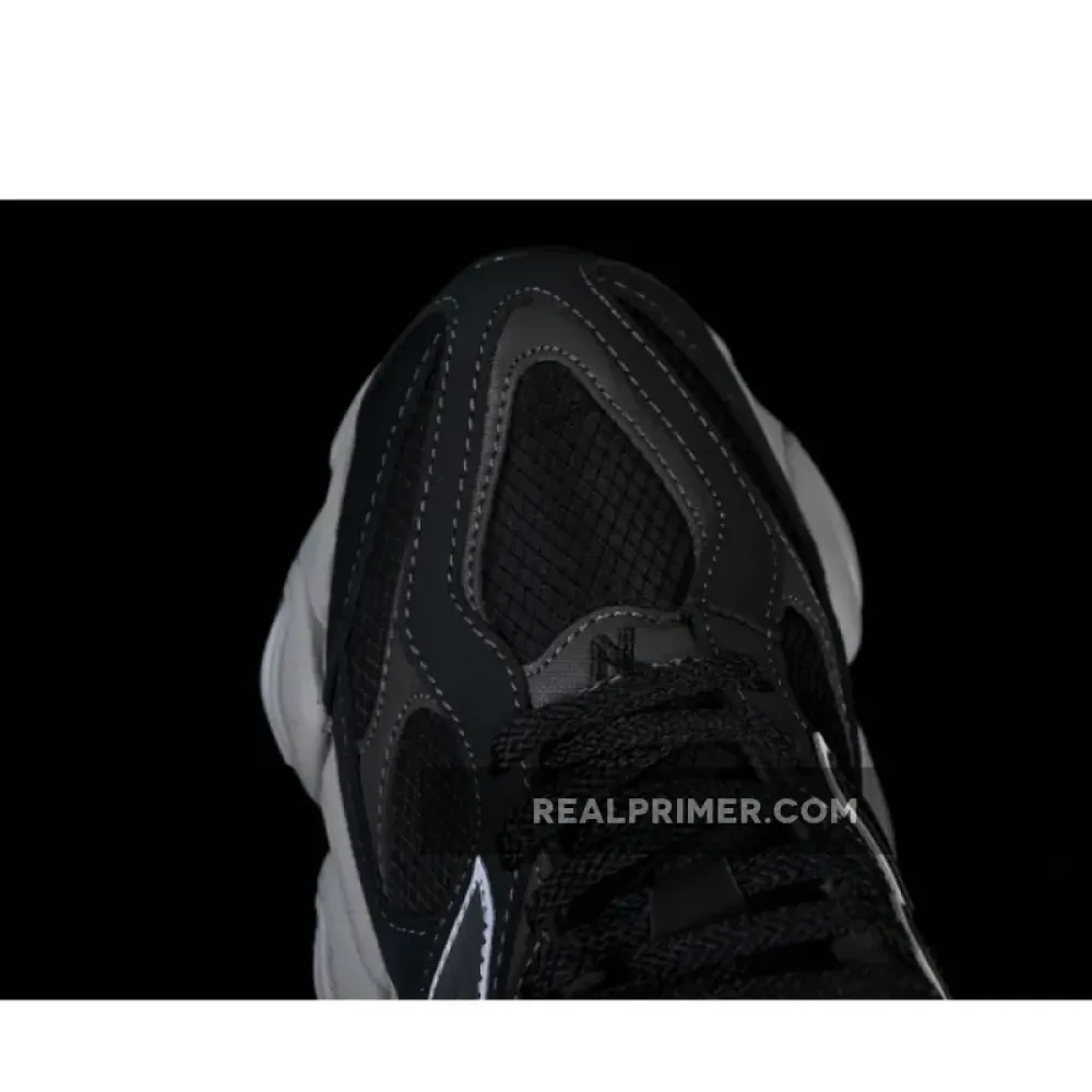 NEW BALANCE 9060 RETRO CASUAL SHOES BLACK/GREY U9060ORA
