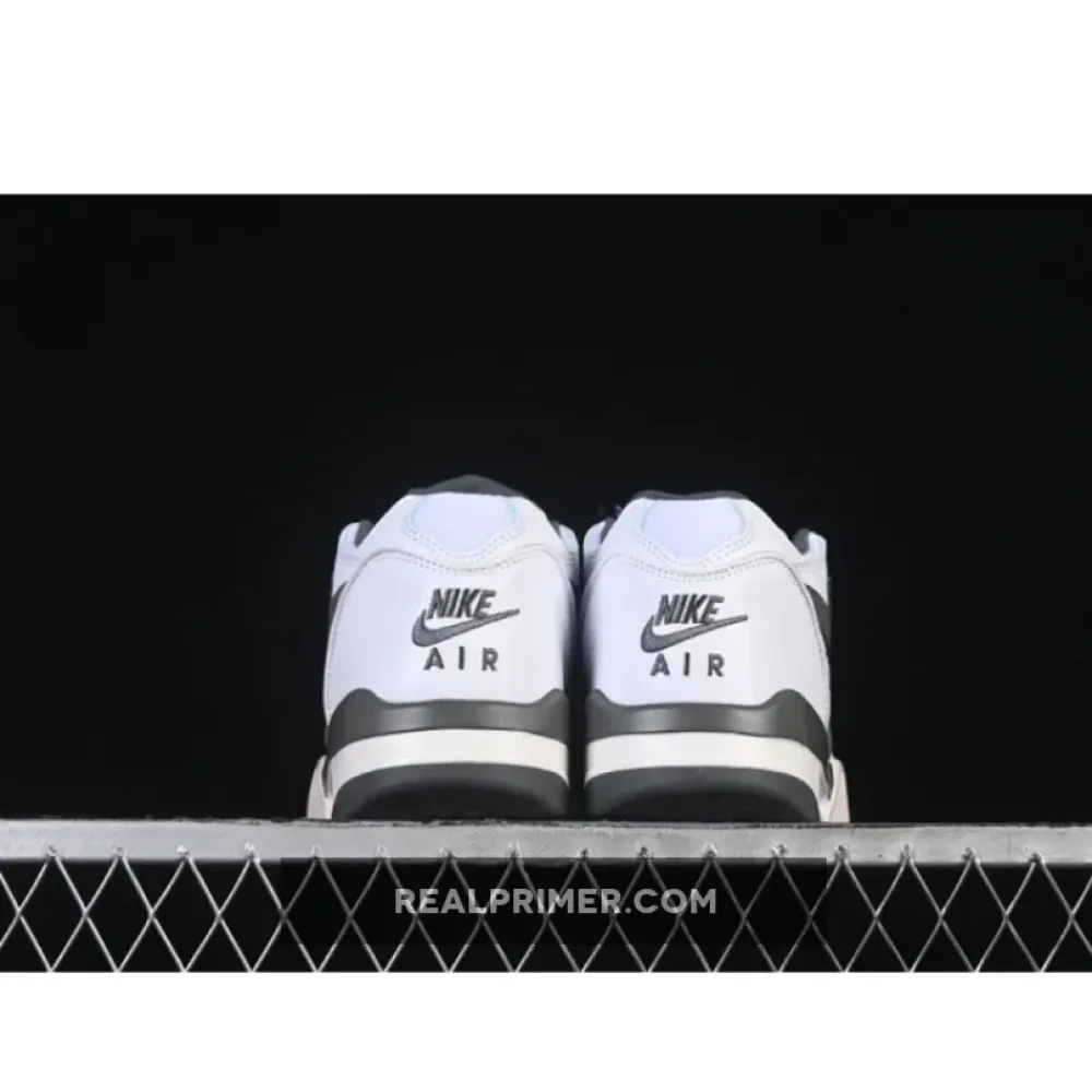 AIR FLIGHT 89 LOW BASKETBALL SHOES DARK GREY/WHITE HJ4484-101