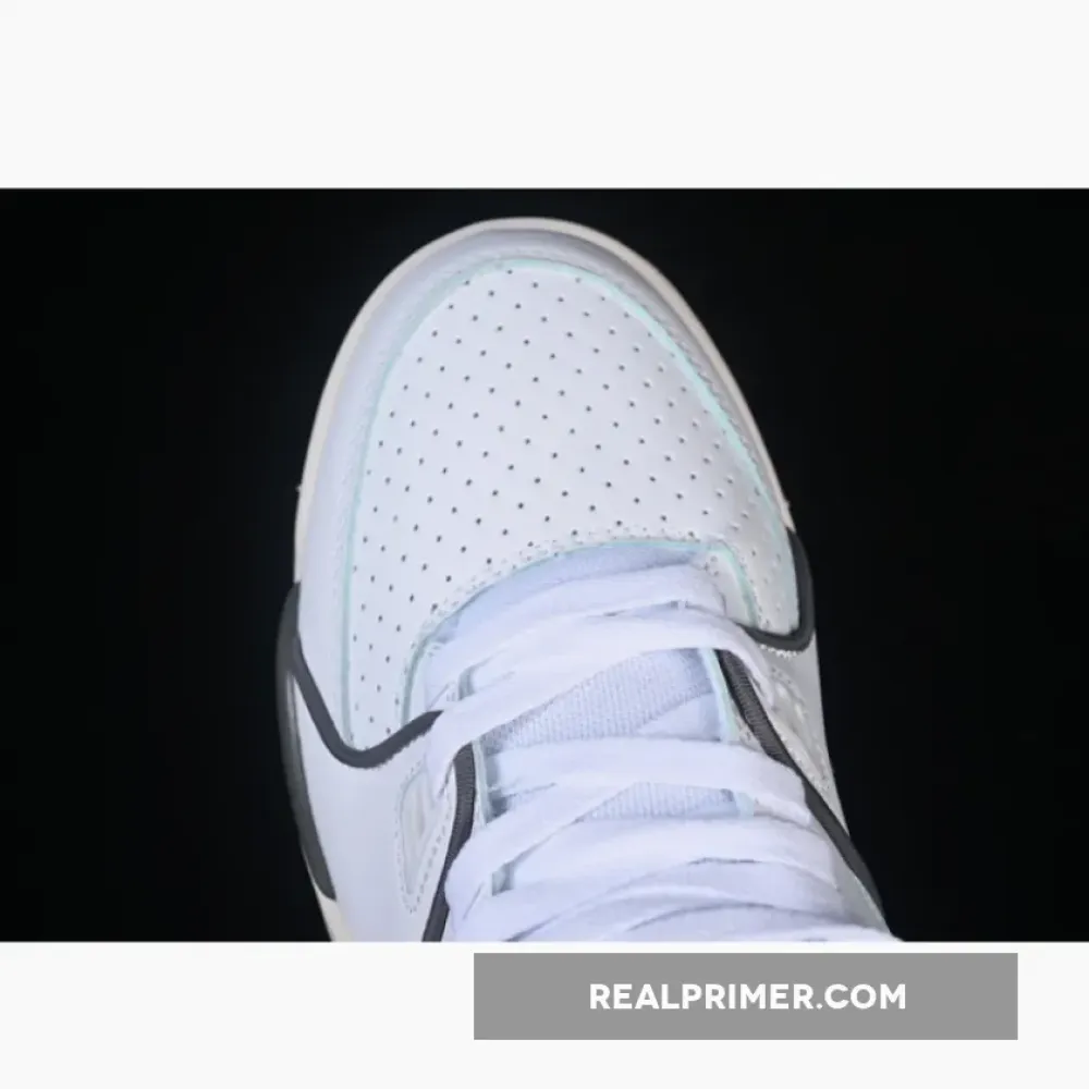 AIR FLIGHT 89 LOW BASKETBALL SHOES DARK GREY/WHITE HJ4484-101