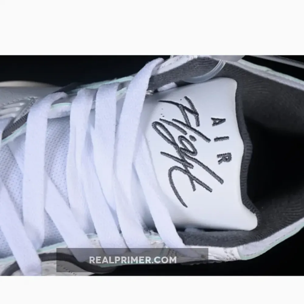 AIR FLIGHT 89 LOW BASKETBALL SHOES DARK GREY/WHITE HJ4484-101