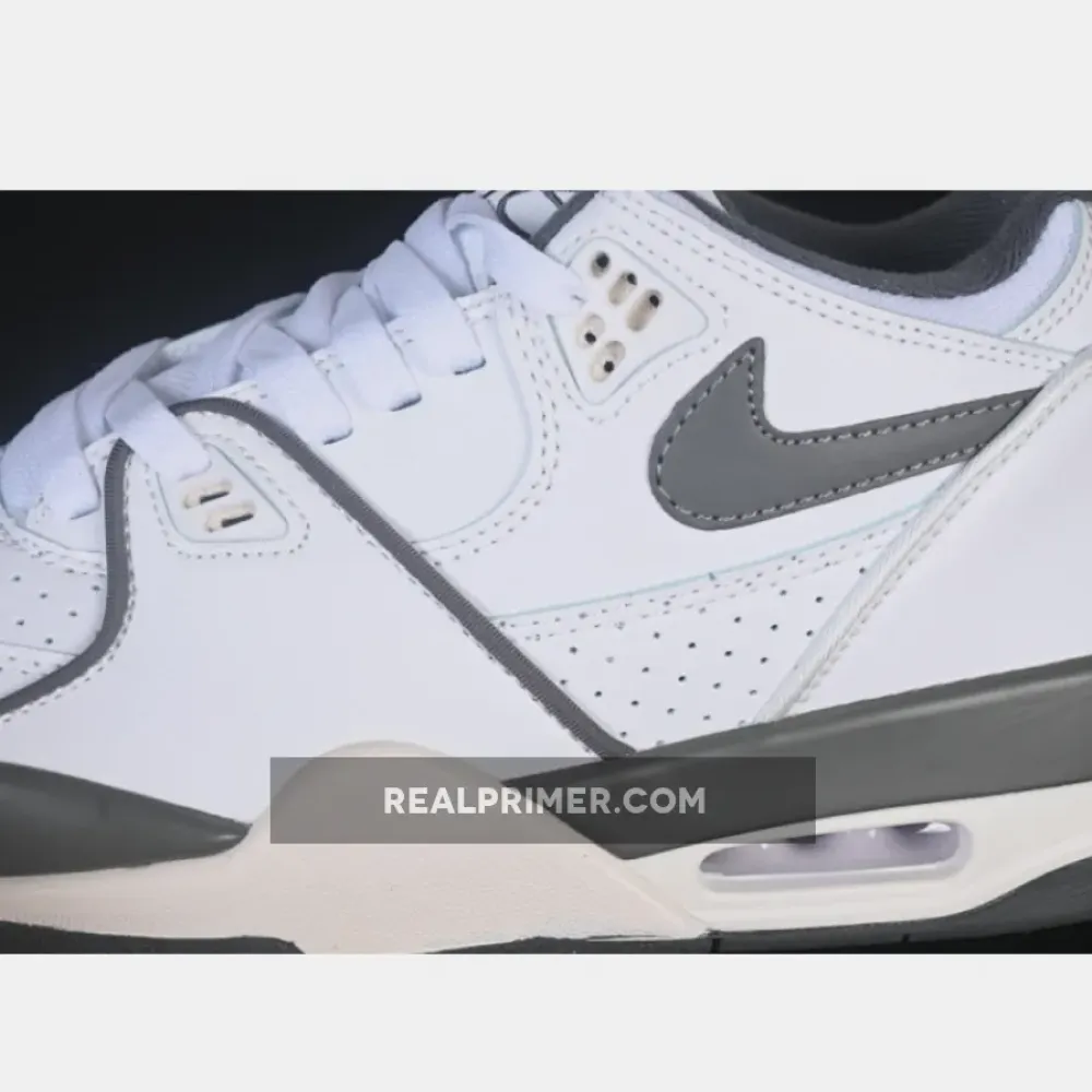 AIR FLIGHT 89 LOW BASKETBALL SHOES DARK GREY/WHITE HJ4484-101