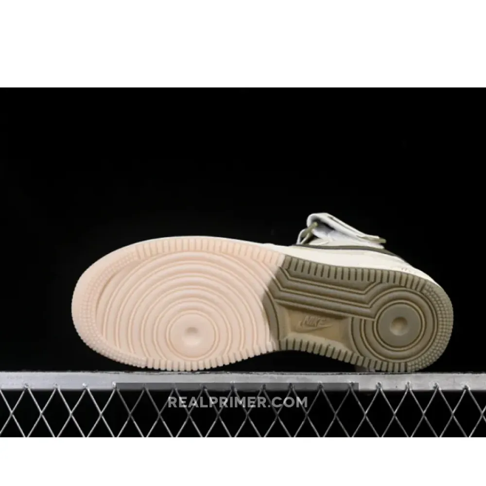 AIR FORCE 1 07 MID BEIGE/GREEN/BEIGE XL0236-231
