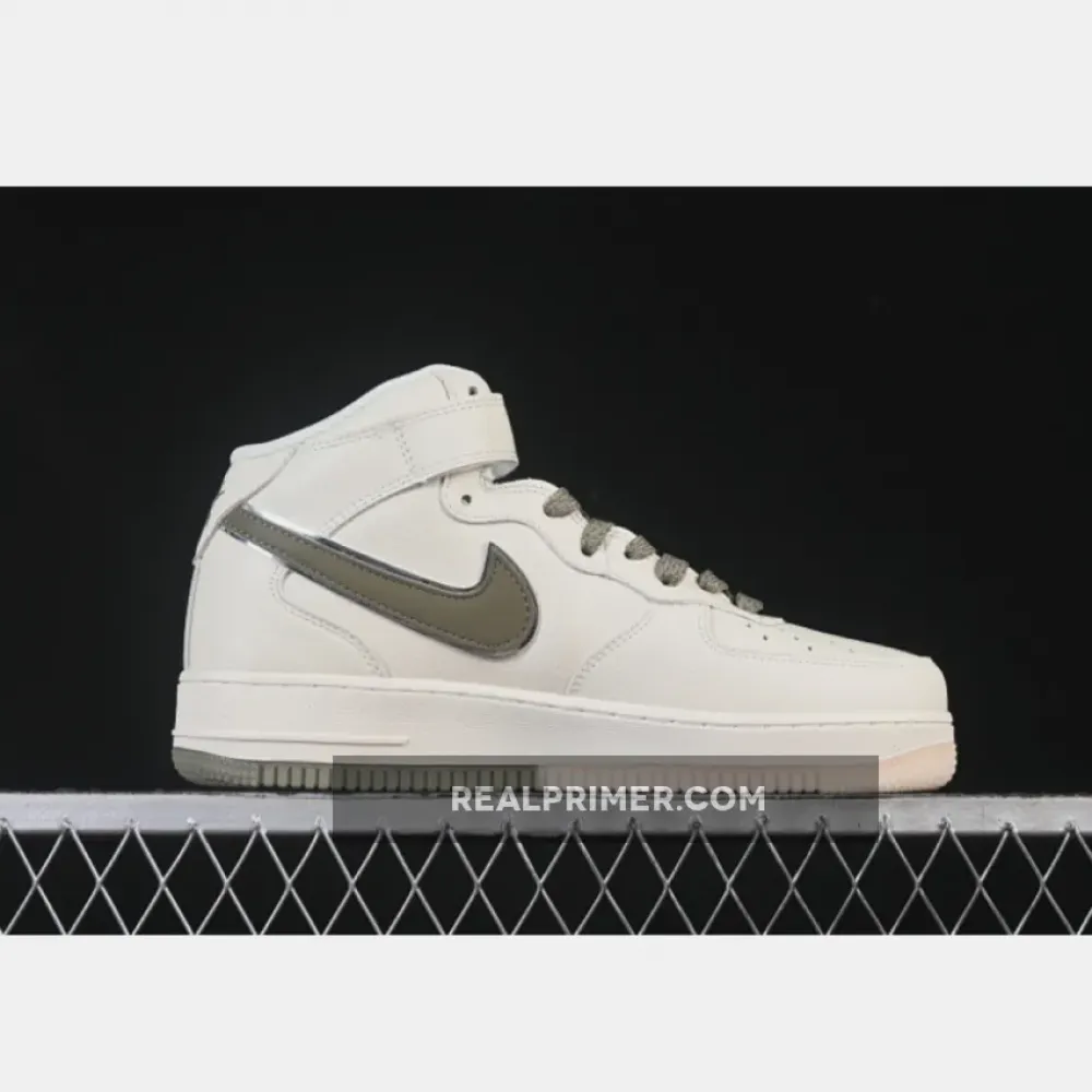 AIR FORCE 1 07 MID BEIGE/GREEN/BEIGE XL0236-231