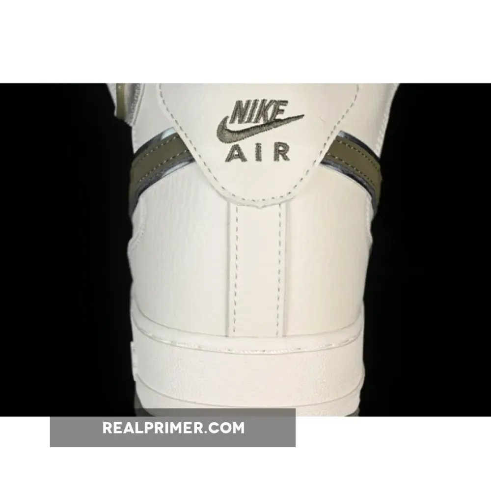 AIR FORCE 1 07 MID BEIGE/GREEN/BEIGE XL0236-231