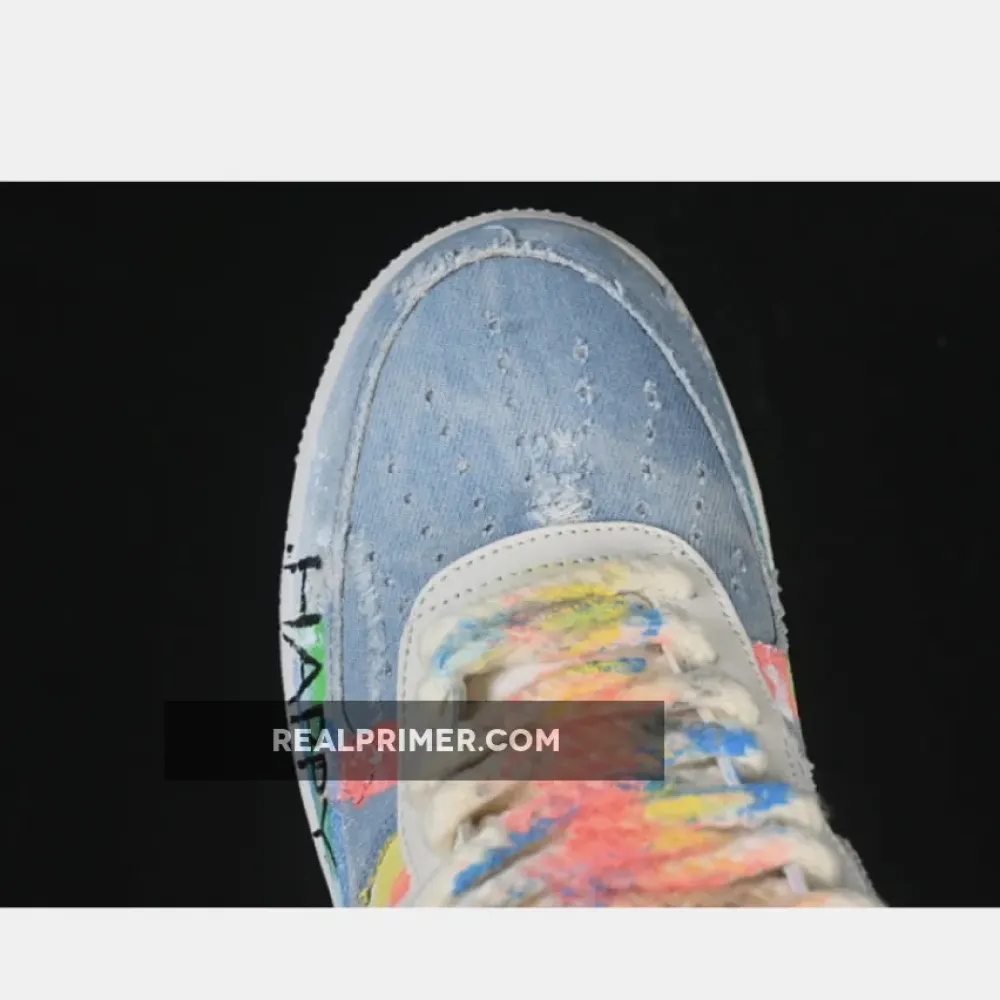 AIR FORCE 1 07 LOW FANTASY COWBOY WHITE/BLUE CW1888-116