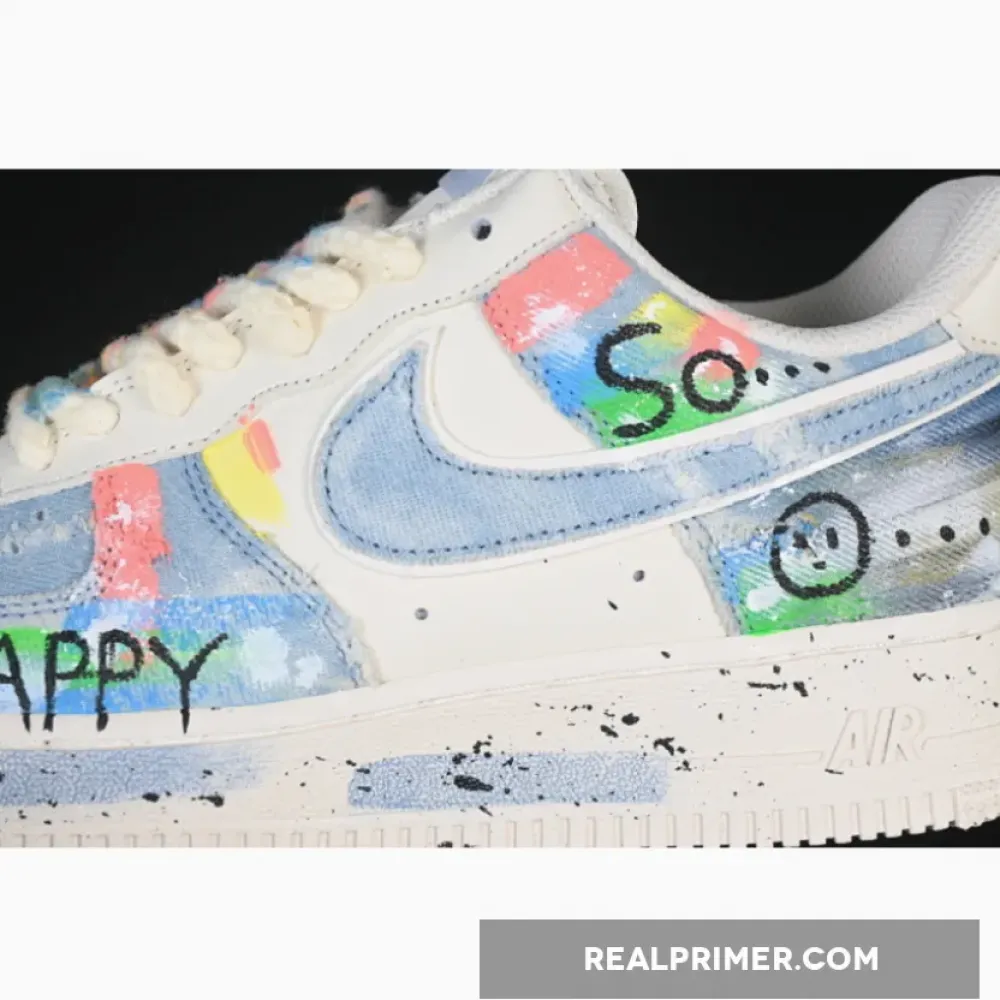 AIR FORCE 1 07 LOW FANTASY COWBOY WHITE/BLUE CW1888-116