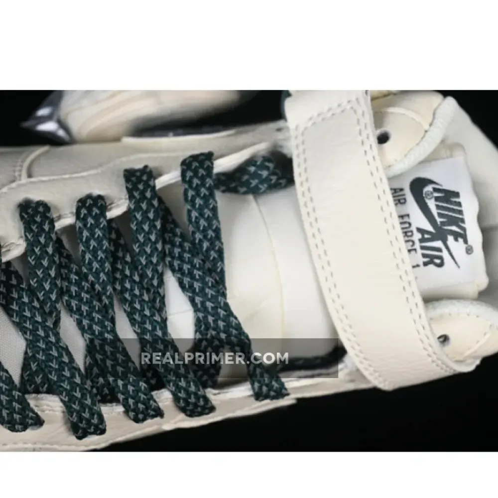 AIR FORCE 1 07 MID STARRY SKY BEIGE/DARK GREEN/PINK XL0236-235