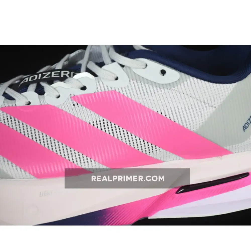 ADIZERO BOSTON 13 LINEN GREEN/SHOCK PINK/DARK BLUE HQ4912