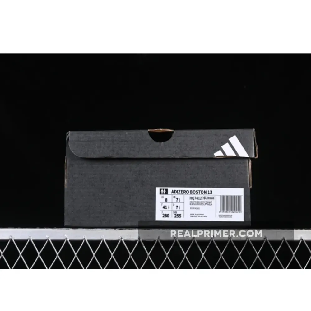 ADIZERO BOSTON LOW-TOP RUNNING SHOES BEIGE/ORANGE HQ7412