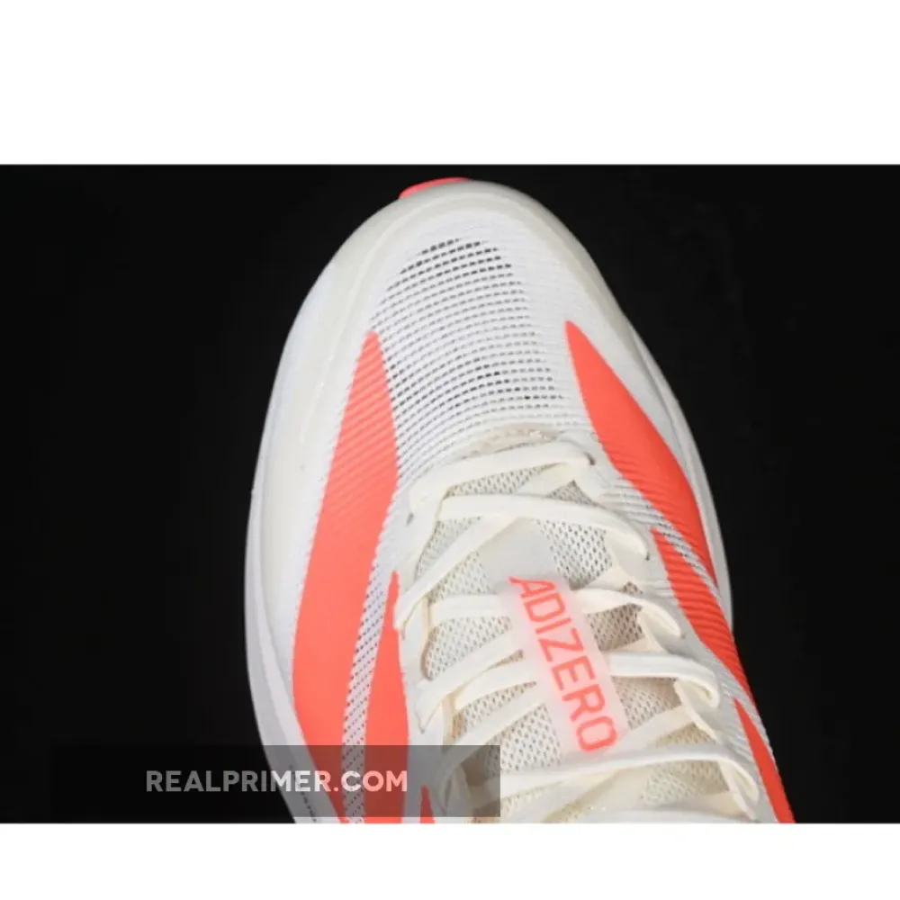 ADIZERO BOSTON LOW-TOP RUNNING SHOES BEIGE/ORANGE HQ7412