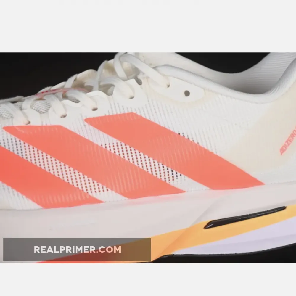 ADIZERO BOSTON LOW-TOP RUNNING SHOES BEIGE/ORANGE HQ7412