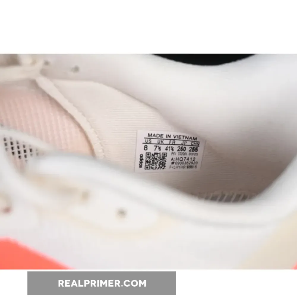 ADIZERO BOSTON LOW-TOP RUNNING SHOES BEIGE/ORANGE HQ7412