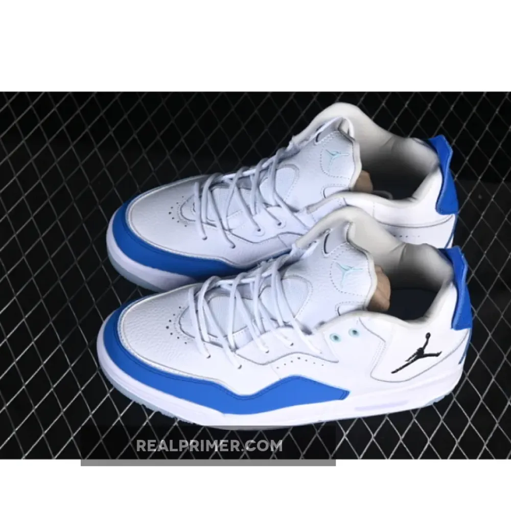 AIR JORDAN COURTSIDE 23 BASKETBALL SHOES BLUE/WHITE IO7614-101