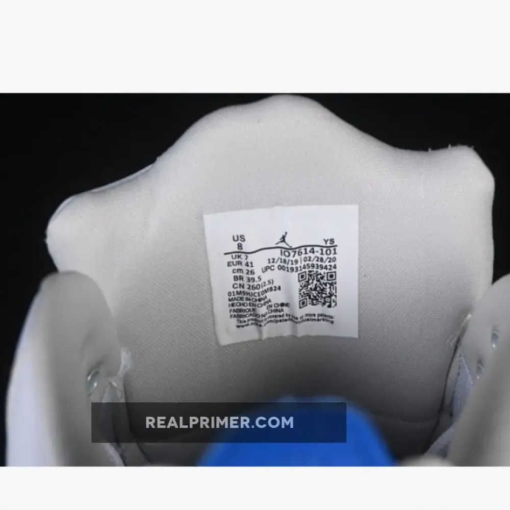 AIR JORDAN COURTSIDE 23 BASKETBALL SHOES BLUE/WHITE IO7614-101