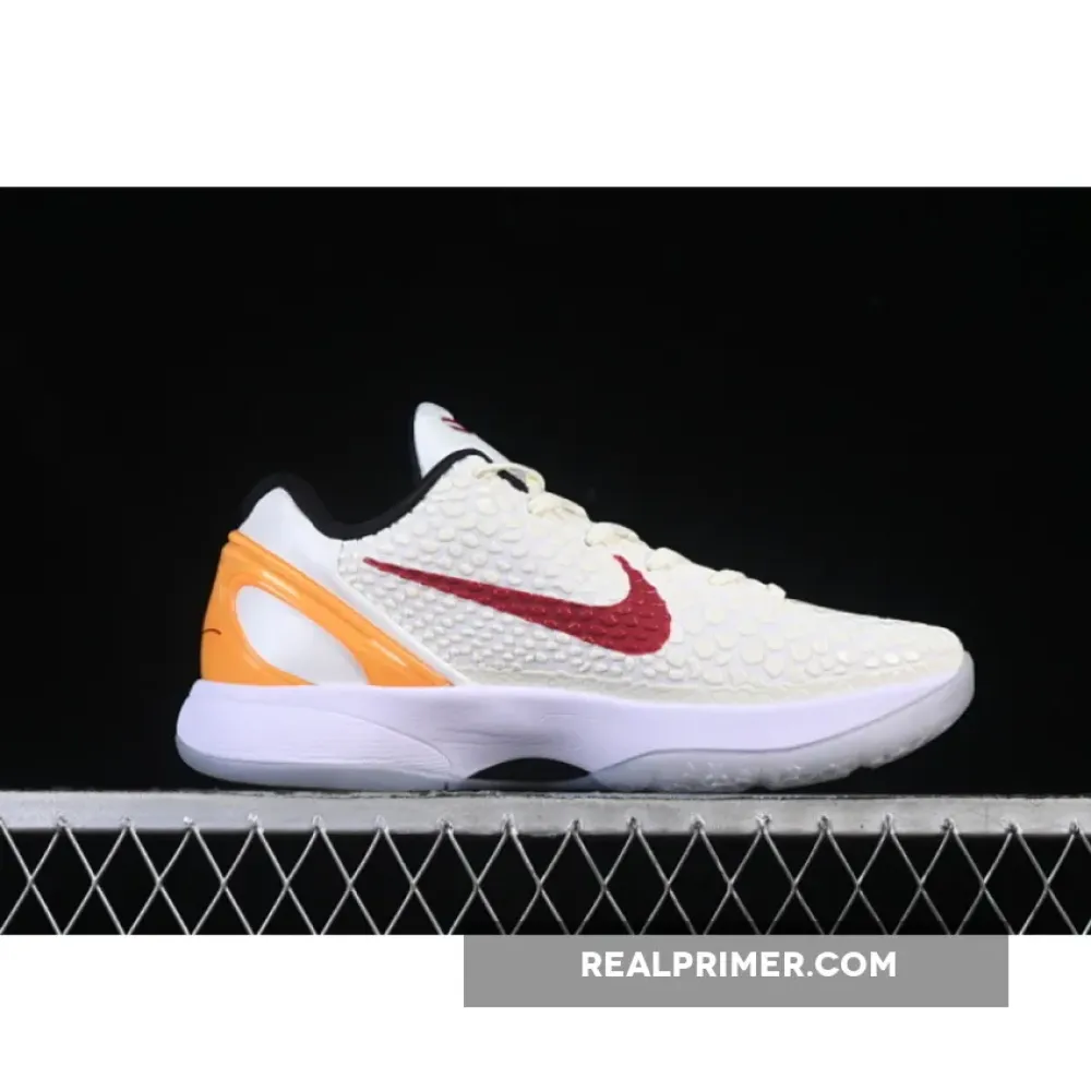 KOBE VI PROTRO 6 BEIGE/WHITE/ORANGE WOMAN:39
