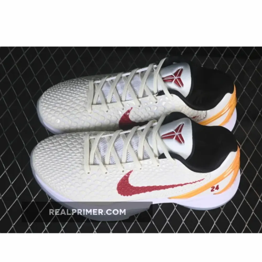 KOBE VI PROTRO 6 BEIGE/WHITE/ORANGE WOMAN:39