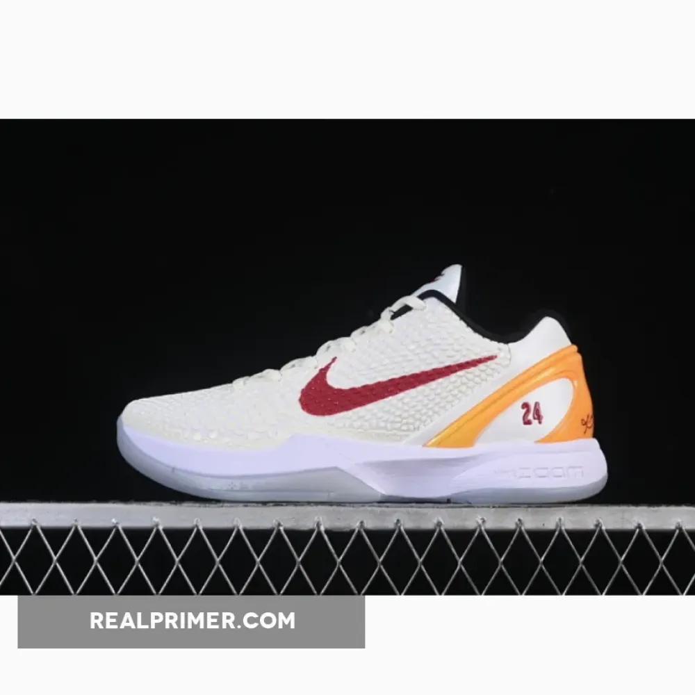 KOBE VI PROTRO 6 BEIGE/WHITE/ORANGE WOMAN:39