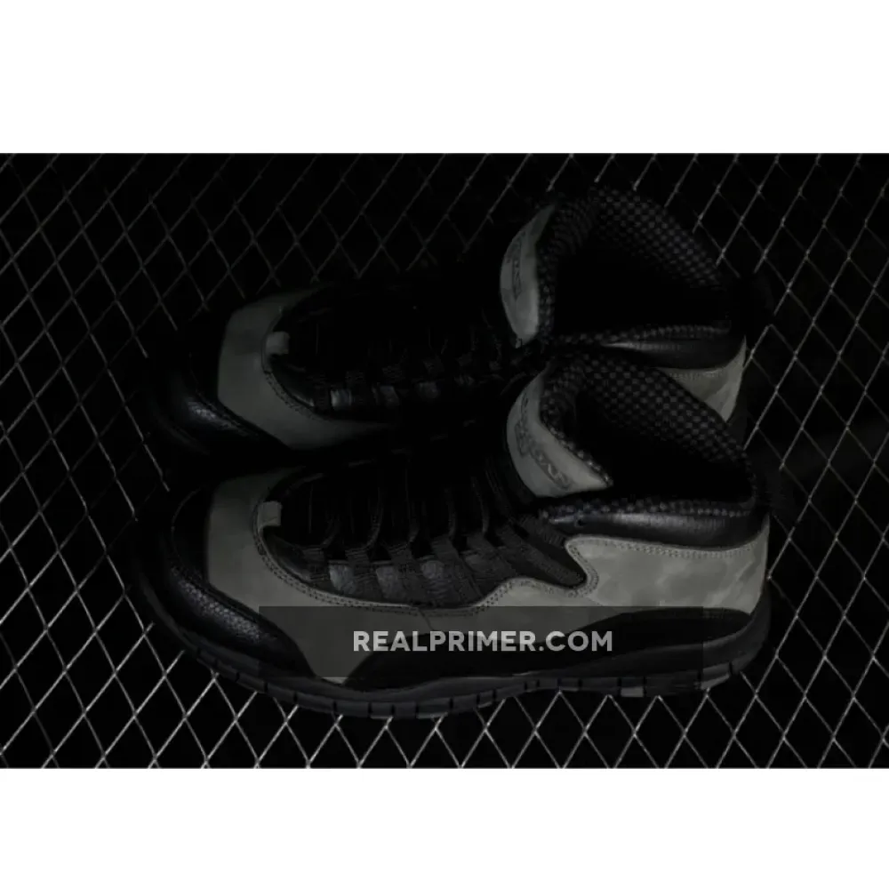 AIR JORDAN 10 RETRO SHADOW AJ10 DARK GRAY/BLACK HJ6779-001