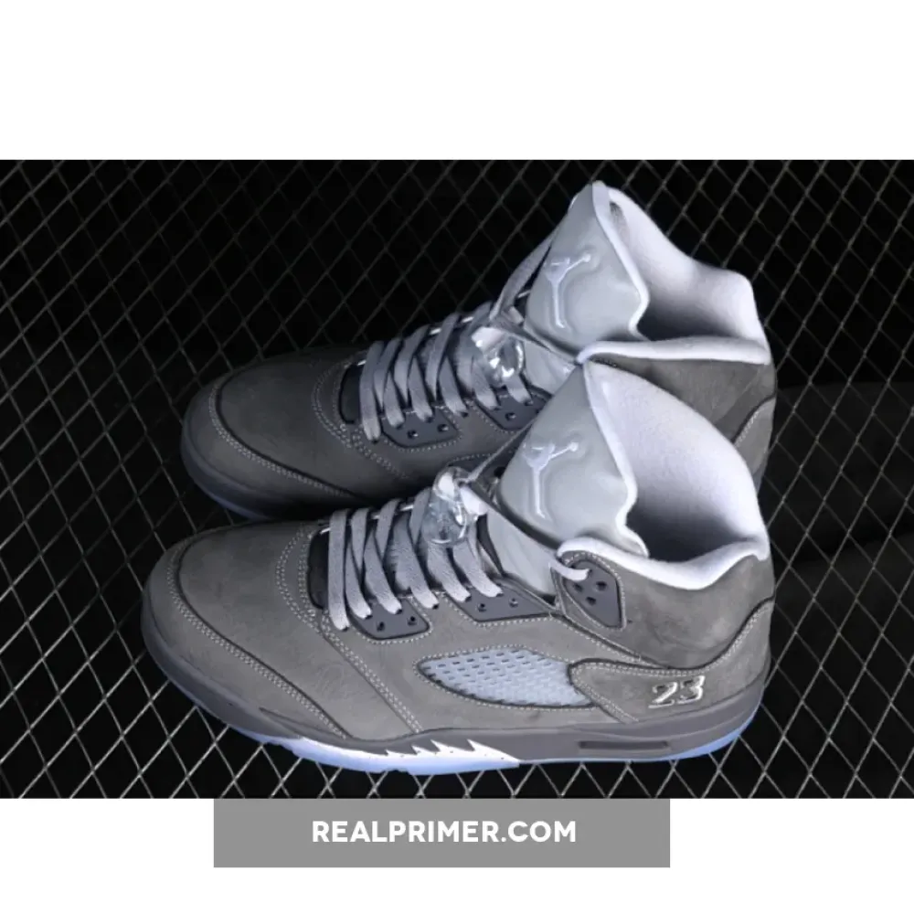 AIR JORDAN 5 AJ5 WOLF GREY/FOG BLUE DD0587-002