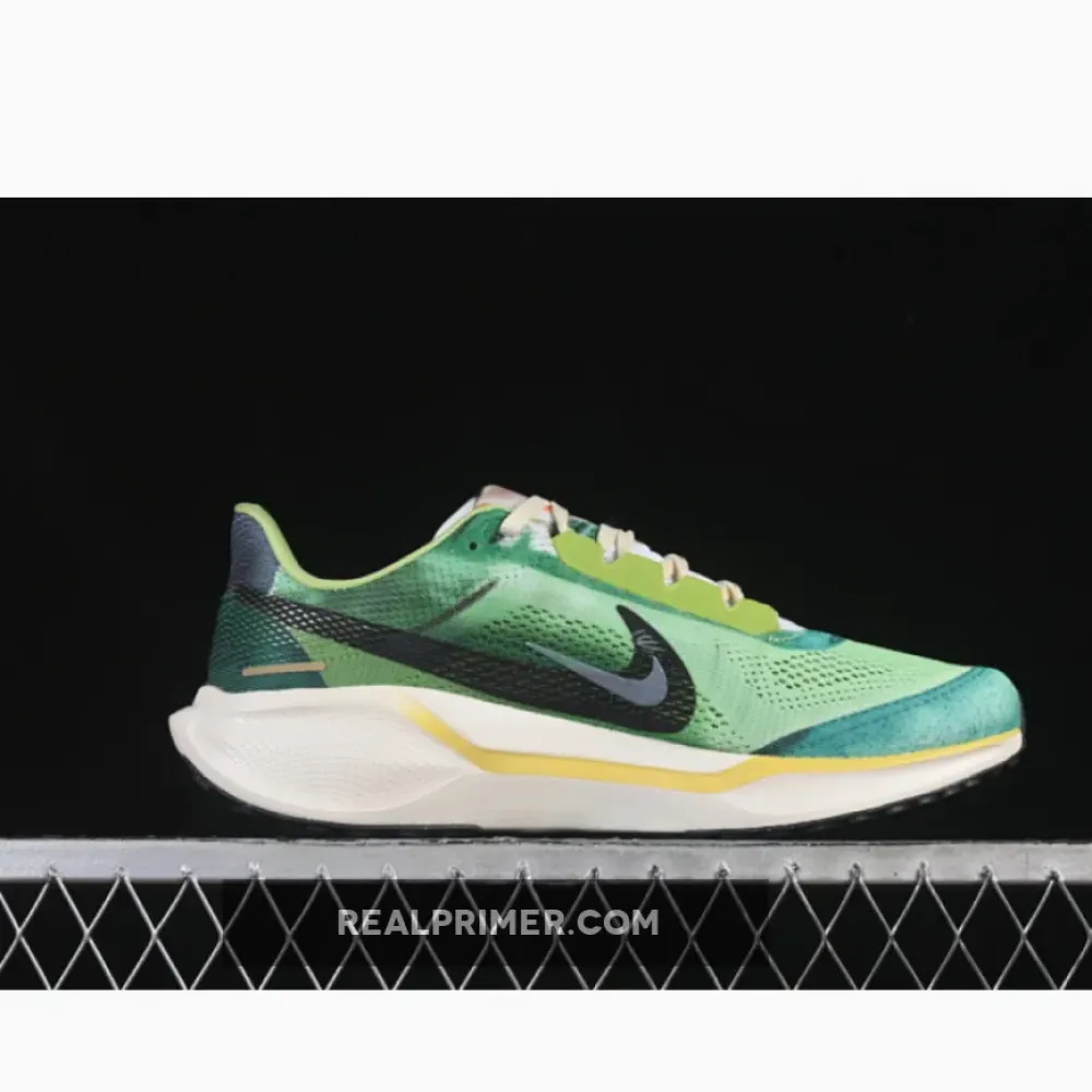 AIR ZOOM PEGASUS 41 FK GREEN/WHITE/GREY/BLACK/YELLOW WOMAN:39