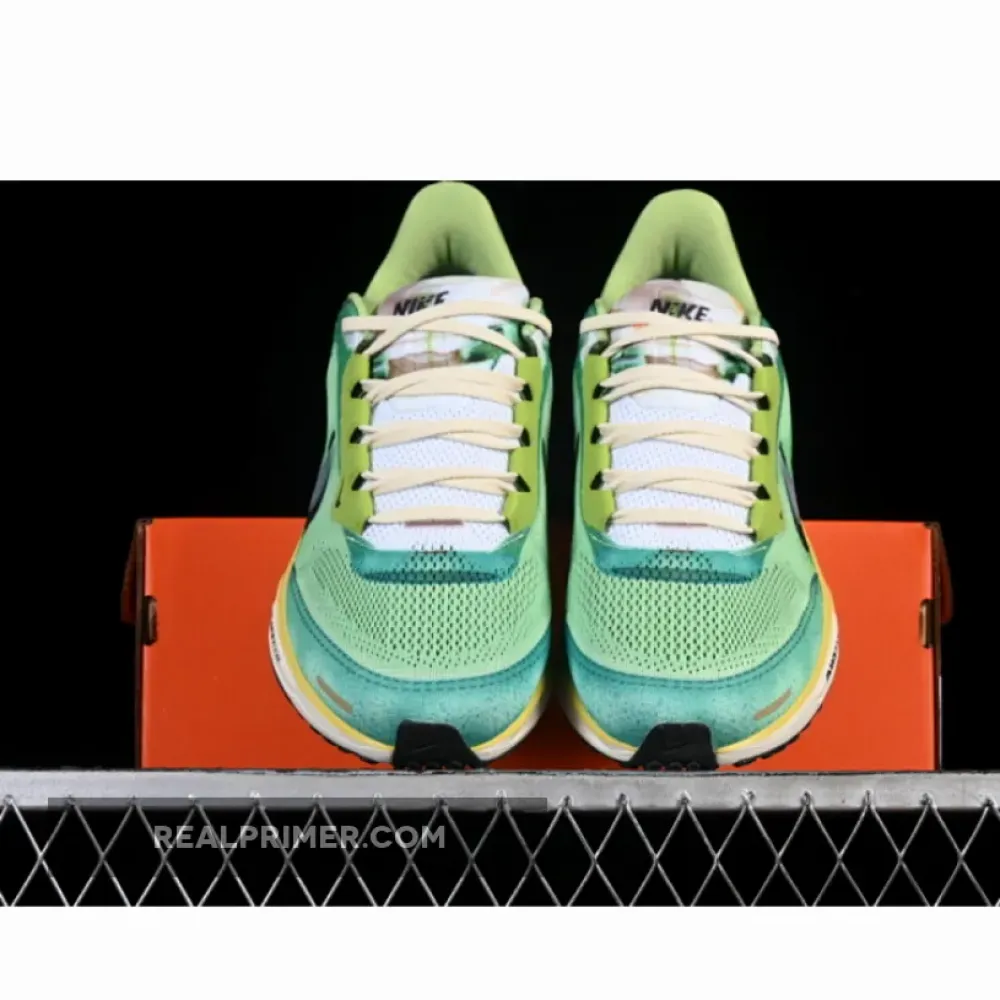 AIR ZOOM PEGASUS 41 FK GREEN/WHITE/GREY/BLACK/YELLOW WOMAN:39