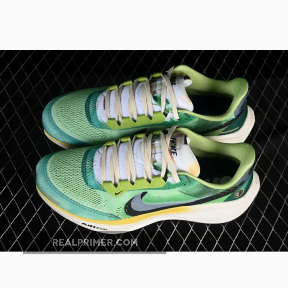 AIR ZOOM PEGASUS 41 FK GREEN/WHITE/GREY/BLACK/YELLOW WOMAN:39