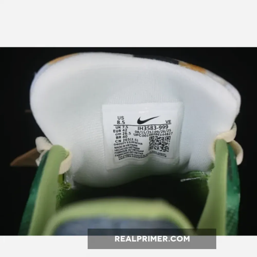 AIR ZOOM PEGASUS 41 FK GREEN/WHITE/GREY/BLACK/YELLOW WOMAN:39