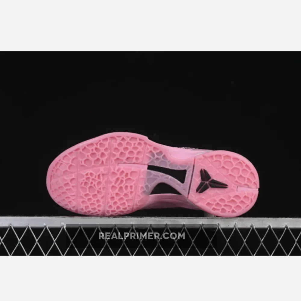 KOBE VI PROTRO 6 MEN S BASKETBALL SHOES PINK/BLACK WOMAN:39