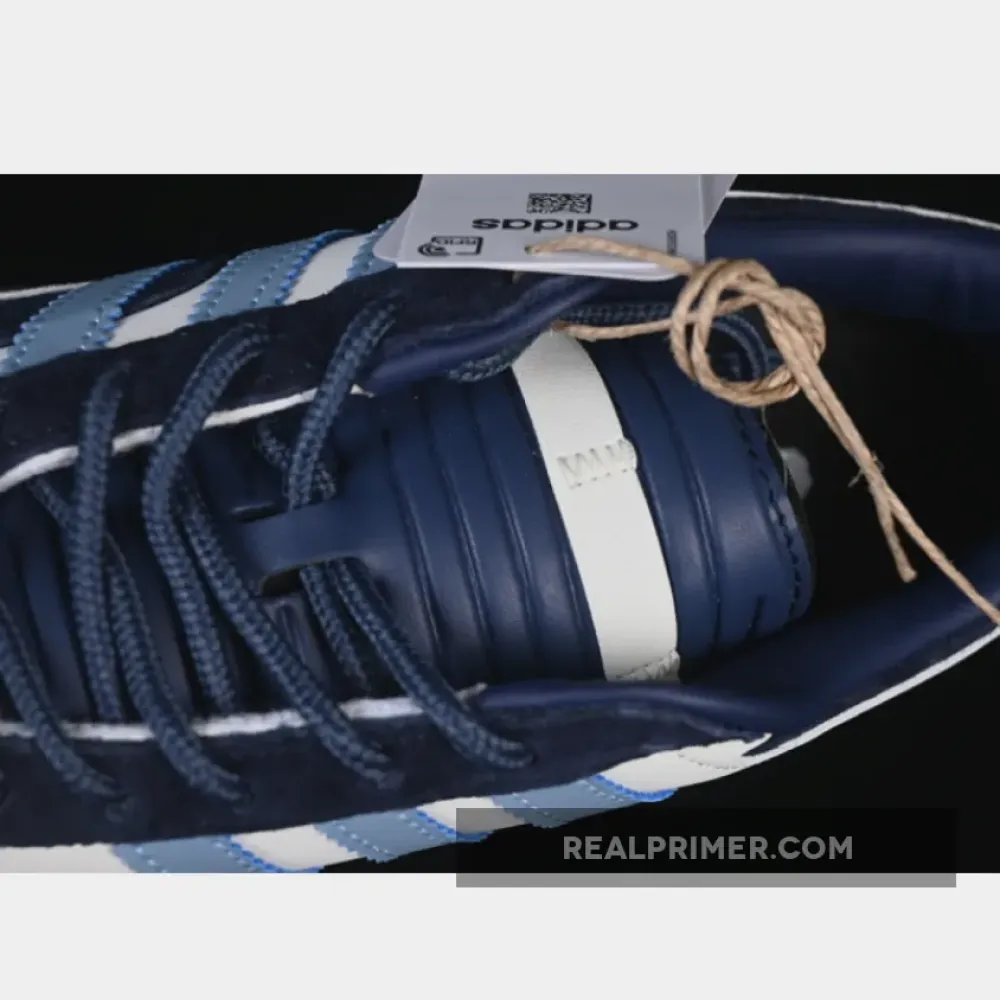 BAD BUNNY X ADIDAS GAZELLE INDOOR WHITE/BLUE/BROWN JS5057