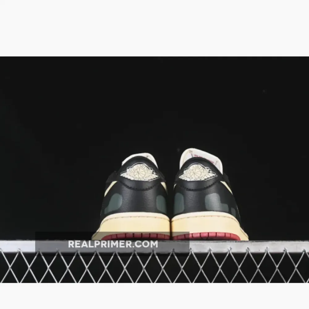 NIGEL SYLVESTER X AIR JORDAN 1 LOW WHITE/BLACK/GREEN IB8958-001