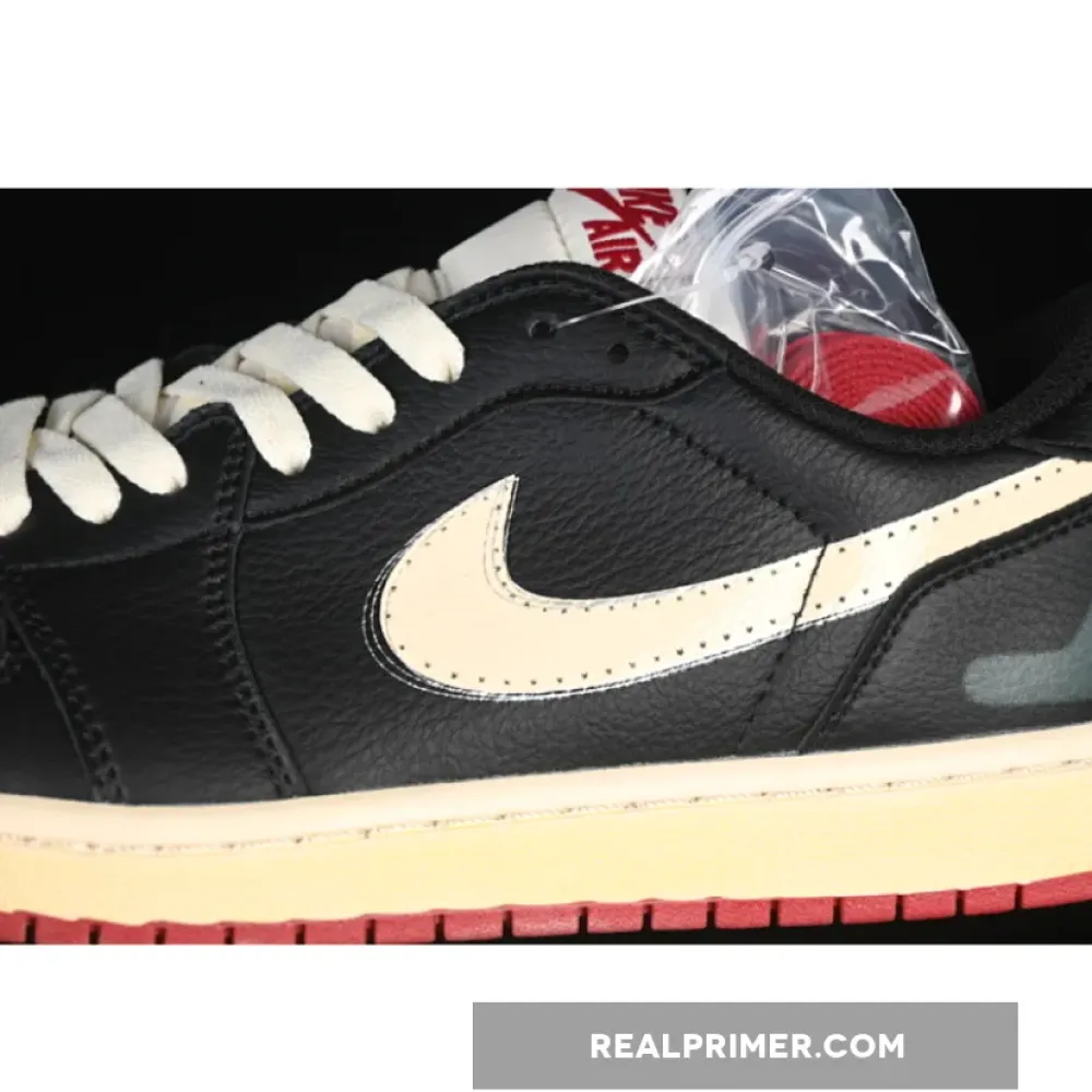 NIGEL SYLVESTER X AIR JORDAN 1 LOW WHITE/BLACK/GREEN IB8958-001