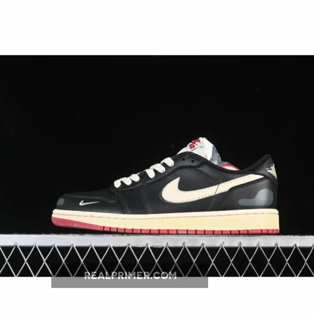 NIGEL SYLVESTER X AIR JORDAN 1 LOW WHITE/BLACK/GREEN IB8958-001