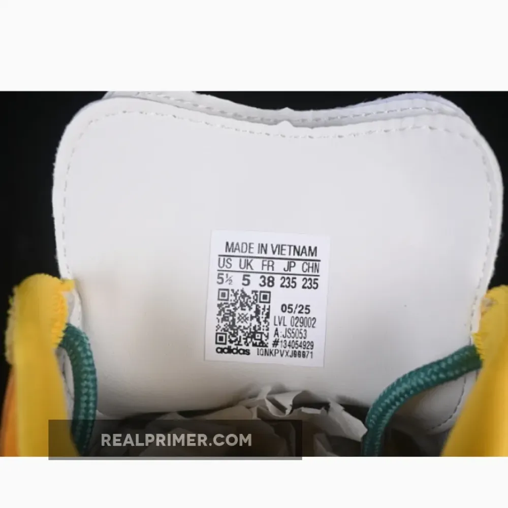 BAD BUNNY GAZELLE INDOOR YELLOW/GREEN/WHITE JS5053