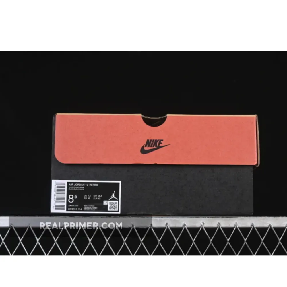 AIR JORDAN 12 RETRO FRENCH BLUE AND WHITE WHITE/BLUE CT8013-114