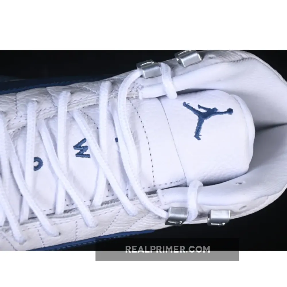 AIR JORDAN 12 RETRO FRENCH BLUE AND WHITE WHITE/BLUE CT8013-114