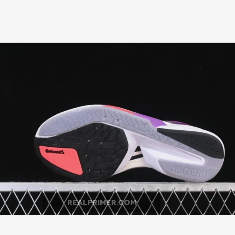 ADIZERO BOSTON 13 SILVER/BLACK/PURPLE JS4943