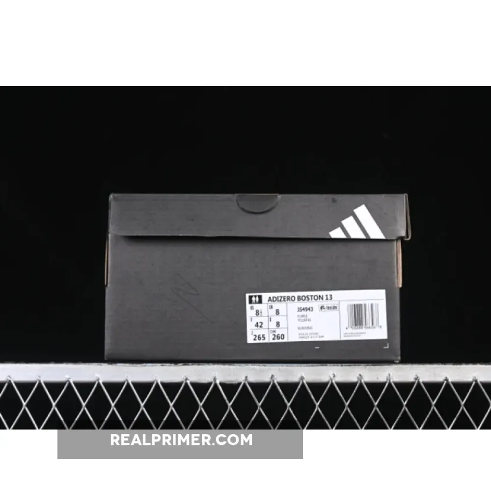 ADIZERO BOSTON 13 SILVER/BLACK/PURPLE JS4943