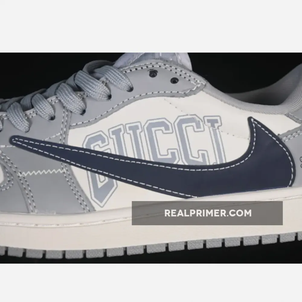 TRAVIS SCOTT X FRAGMENT DESIGN X AIR JORDAN 1 LOW OG SP GREY/BLUE LD2025-023